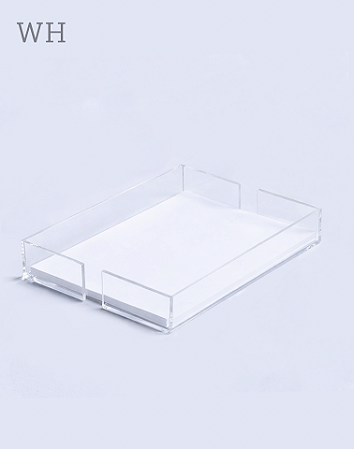 Porta Papel A4 Cristal