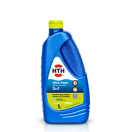 Ultra Clear 1L HTH 2x1 Algicida e Clarificante