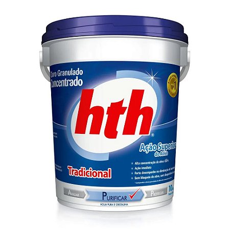 Cloro HTH 10kg Tradicional Concentrado