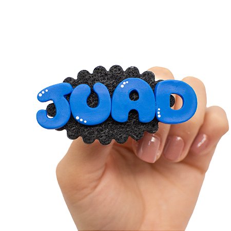 Enfeite de Chimarrão Escrita JUAD Horizontal