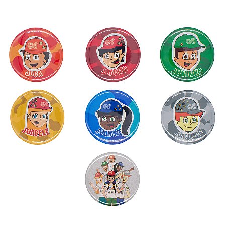 Botton Turma do JUAD 5,5 cm