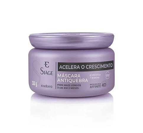 Siáge Máscara Antiquebra Acelera o Crescimento 250ml