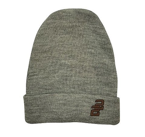 Gorro Logo 22s Cinza