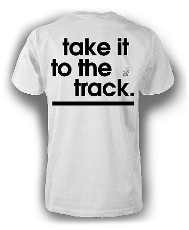 Camiseta Track Branca