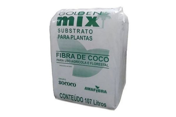 Substrato de Fibra de Côco Amafibra 107L Moída