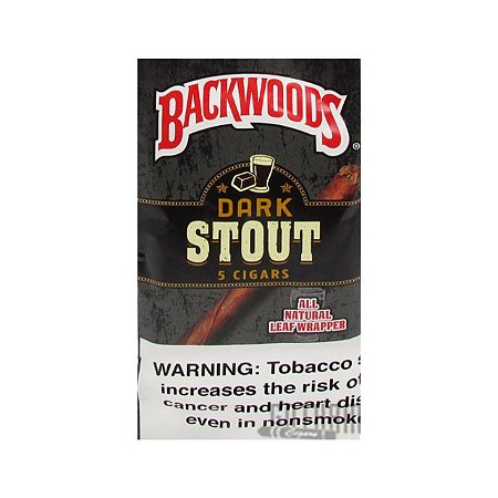 Blunt Backwoods Dark Stout com 5un