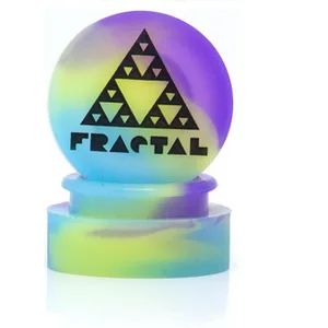 Container de silicone Fractal Médio