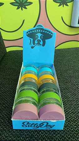 Container De Vidro Com Silicone Silly Dog