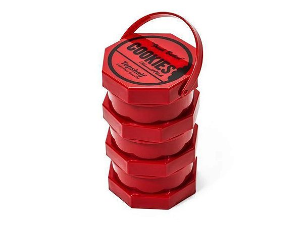Cookies Storage Red Grande