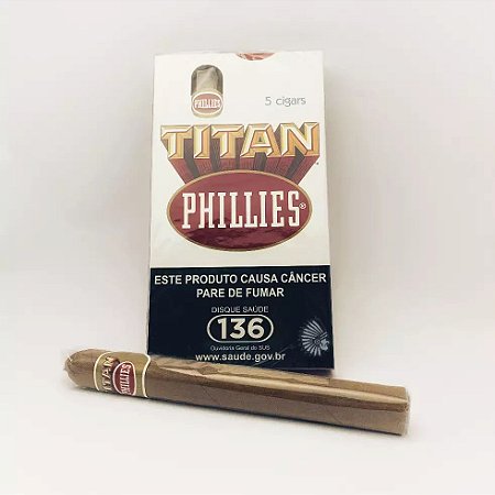 Charuto Phillies Titan Tradicional