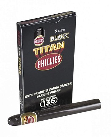 Charuto Phillies Titan Maduro Black