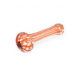 Pipe Squadafum Glass Inside Color Line Laranja 1013