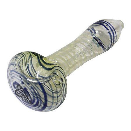 Pipe Squadafum Glass Spoon Outside Azul 1003