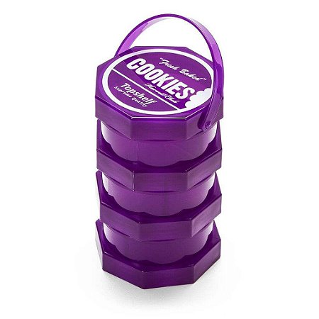 Cookies Storage Purple Grande