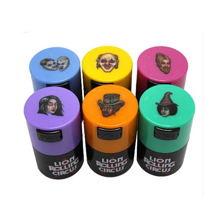 Pote Hermético Tight Vac Lion Rolling Circus Collections