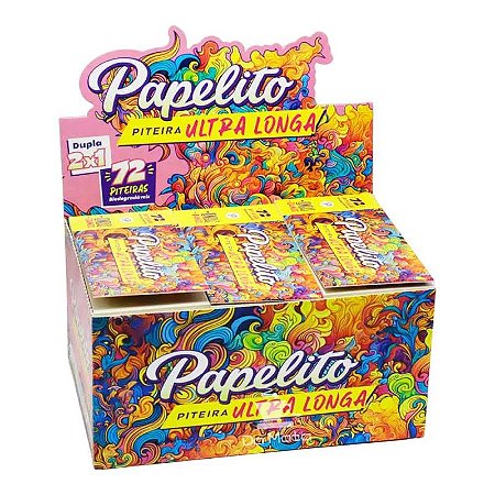 Piteira Papelito Ultra Longa Biodegradáveis
