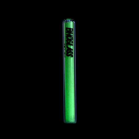 Piteira de vidro BHO Glass Fotoluminiscense 8mmx7cm