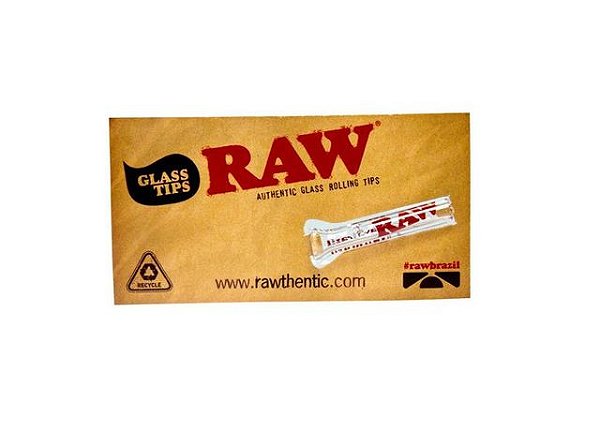 Piteira de vidro RAW 6mm Redonda