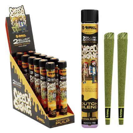 Blunt Cones G-Rollz Cheech Chong Dutch Blend Terpene Infused CBD