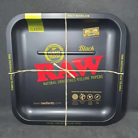Bandeja Raw Square Black