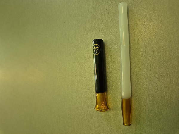 Piteira De Vidro Arte De Fumar Duo Collors