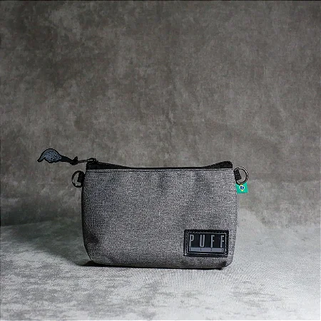 Puff Hand Mini Bag - Cinza