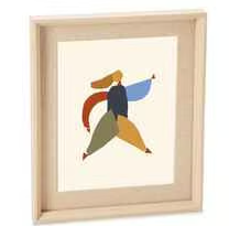 Porta retrato em mdf com linho