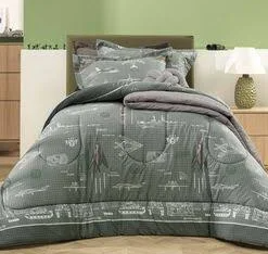 Jg de cama solteiro militar II