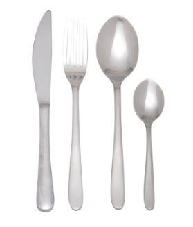 Faqueiro aço inox prata c/24pç