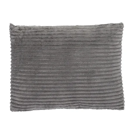 Almofada cinza macia 45x60