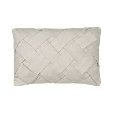 Almofada linho trançado cru