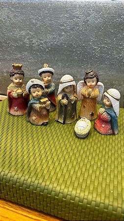 Presepio 7 pçs em Resina