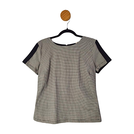 Blusa Danque Preta e Branca M