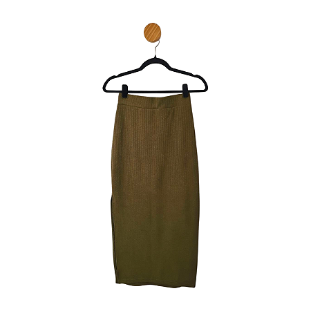Saia Shein Verde Oliva P