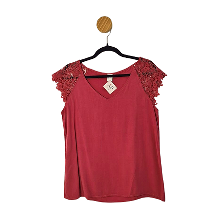 Blusa Hering Rosé P