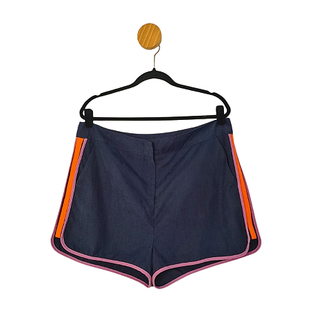 Short Shoulder Azul 46