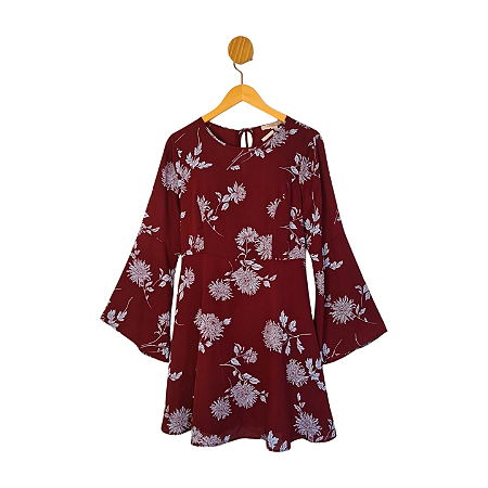 Vestido Forever 21 Vinho G