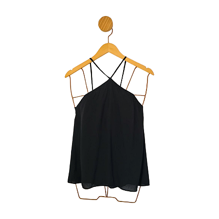Blusa Marisa Preta 40
