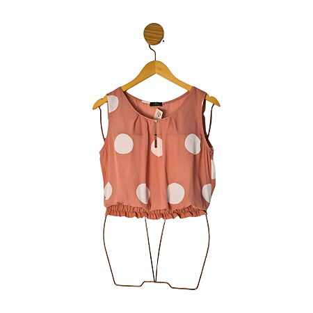 Blusa Doce Flor Rosa M