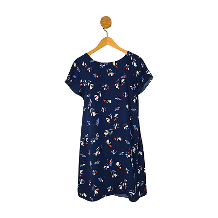 Vestido All Side Azul Marinho 42