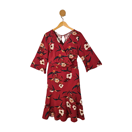Vestido All Side Vermelho 42