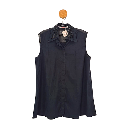 Camisa Animale Preta 42