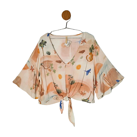 Blusa Lunender Bege GG
