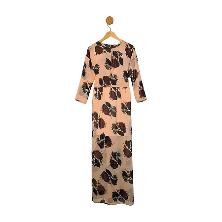 Vestido ZARA Pêssego G