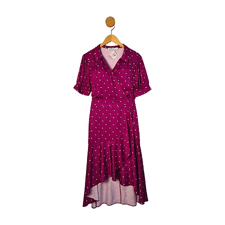 Vestido Amaro Fúcsia M