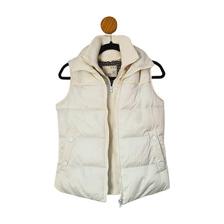 Colete ZARA Branco M