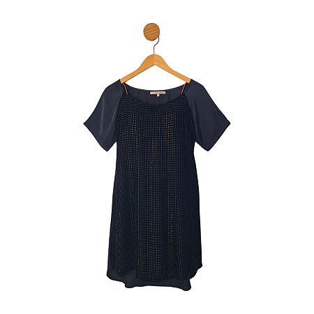 Vestido Shoulder Preto M