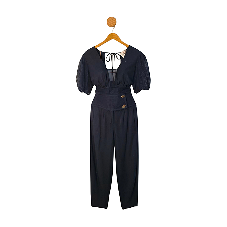 Conjunto Le Lis Blanc Preto 40
