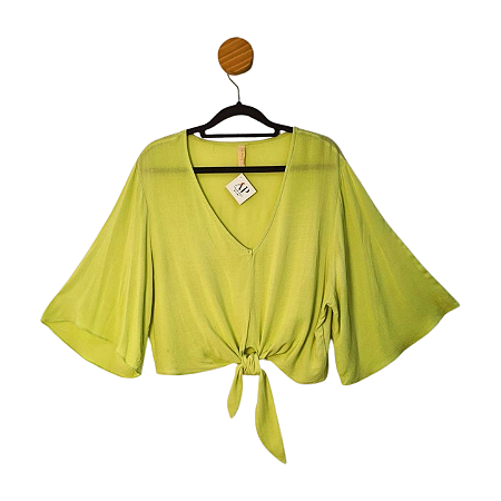 Blusa Lunender Verde Limão P