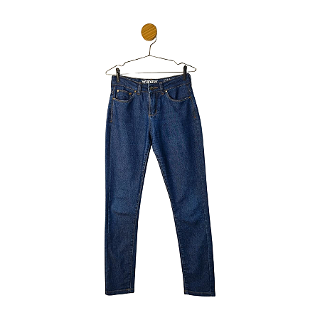 Calça Wrangler Jeans Escuro 38